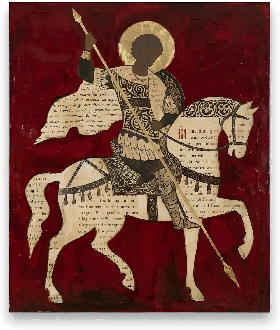 Георгий в доспехе