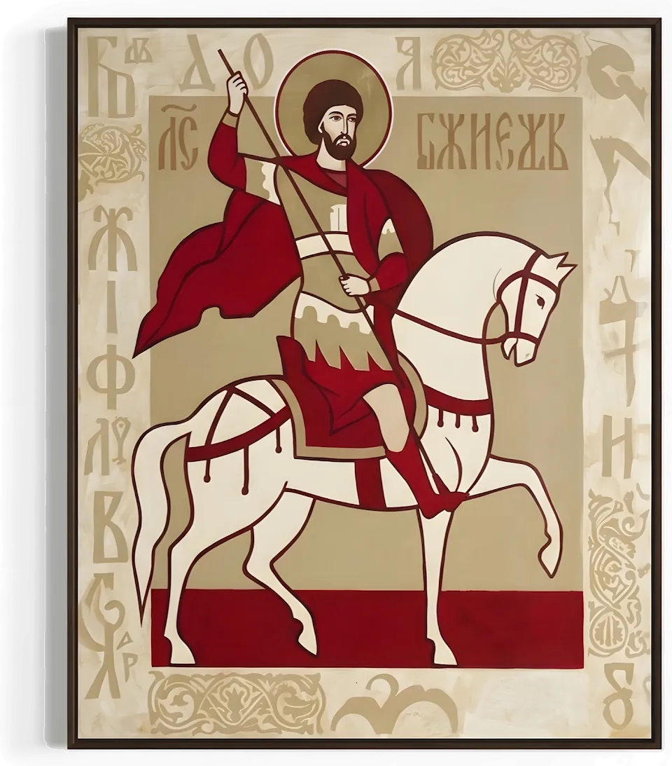 Всадник и буквица