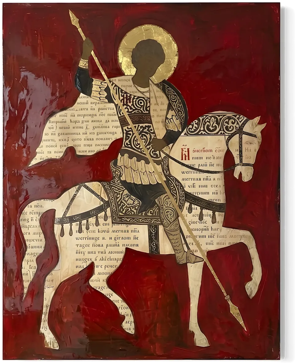 Георгий с нимбом