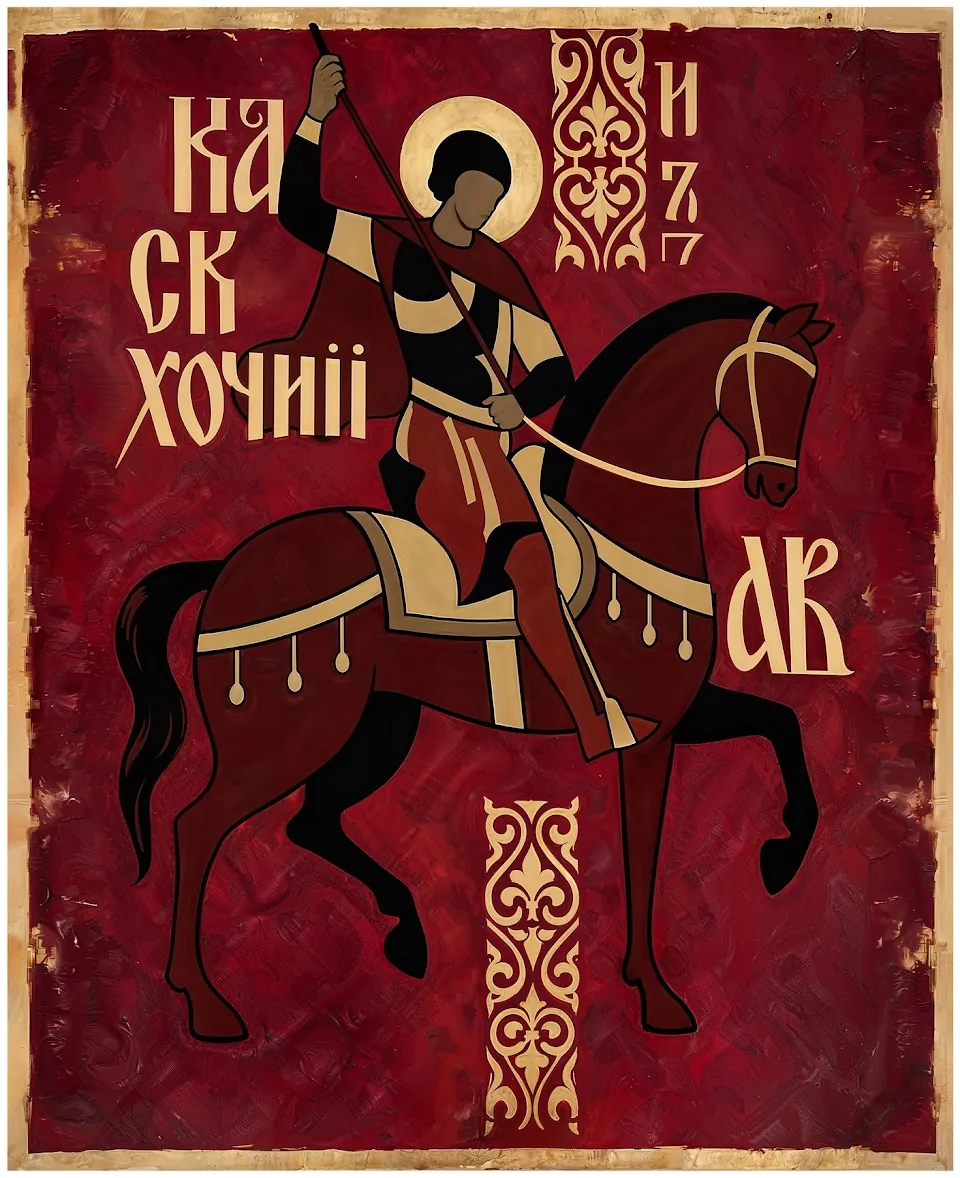 Чёрный конь