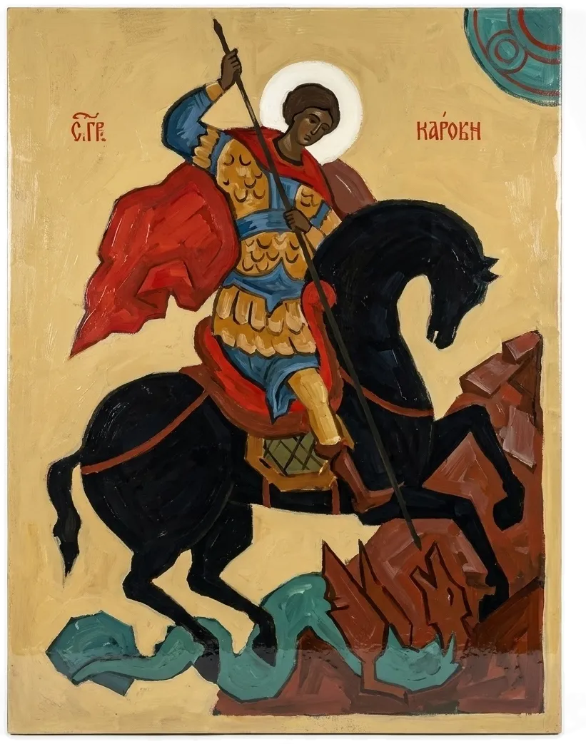 Чёрный конь. Скалы