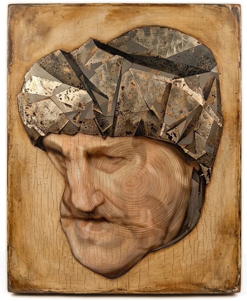 Лицо в шлеме